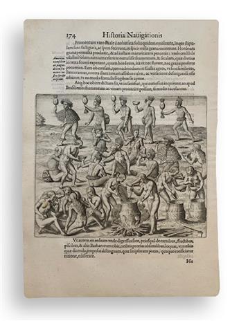 De Bry, Theodor (1528-1598) Americae Tertia Pars, [Fragment].